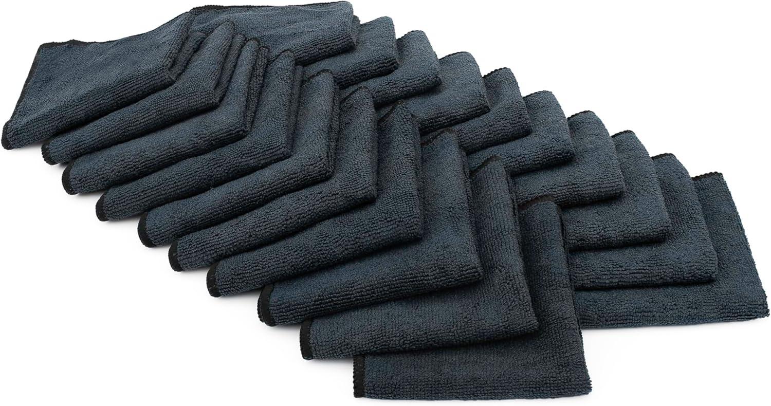 imageThe Rag Company  AllPurpose Microfiber Terry Cleaning Towels  Commercial Grade Highly Absorbent LintFree StreakFree Kitchens Bathrooms Offices 300gsm 16in x 16in Pink 12PackMidnight