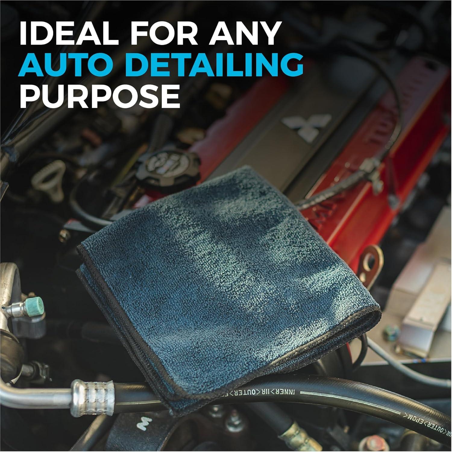 imageThe Rag Company  AllPurpose Microfiber Terry Cleaning Towels  Commercial Grade Highly Absorbent LintFree StreakFree Kitchens Bathrooms Offices 300gsm 16in x 16in Pink 12PackGrey