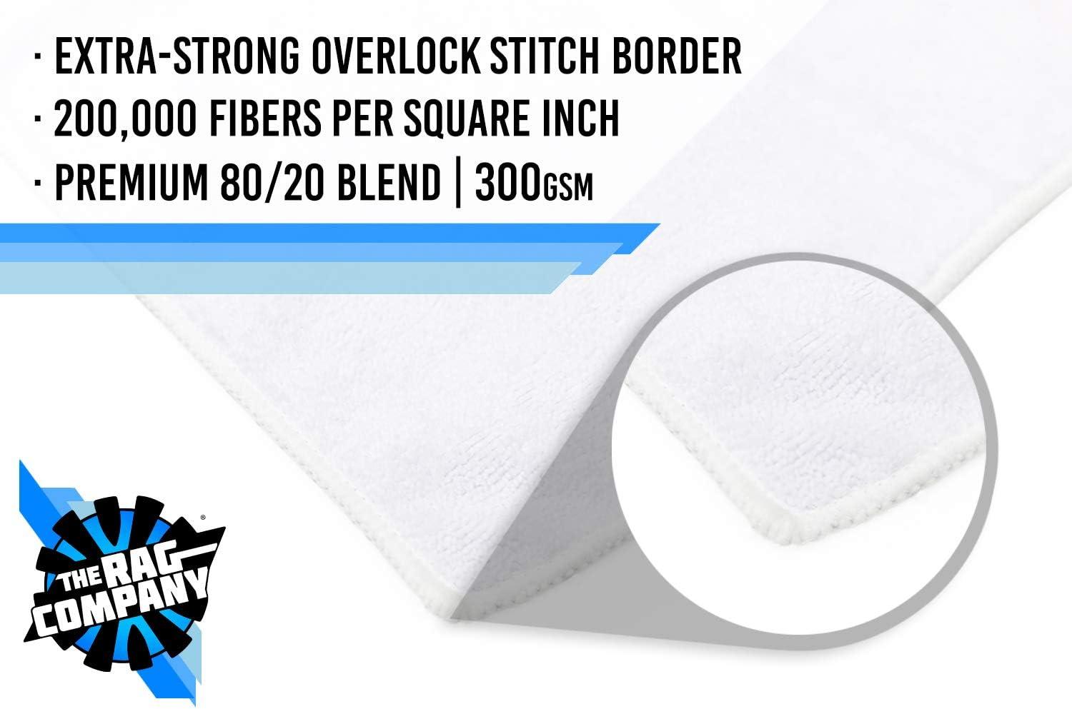 imageThe Rag Company  AllPurpose Microfiber Terry Cleaning Towels  Commercial Grade Highly Absorbent LintFree StreakFree Kitchens Bathrooms Offices 300gsm 16in x 16in Pink 12PackIce Grey