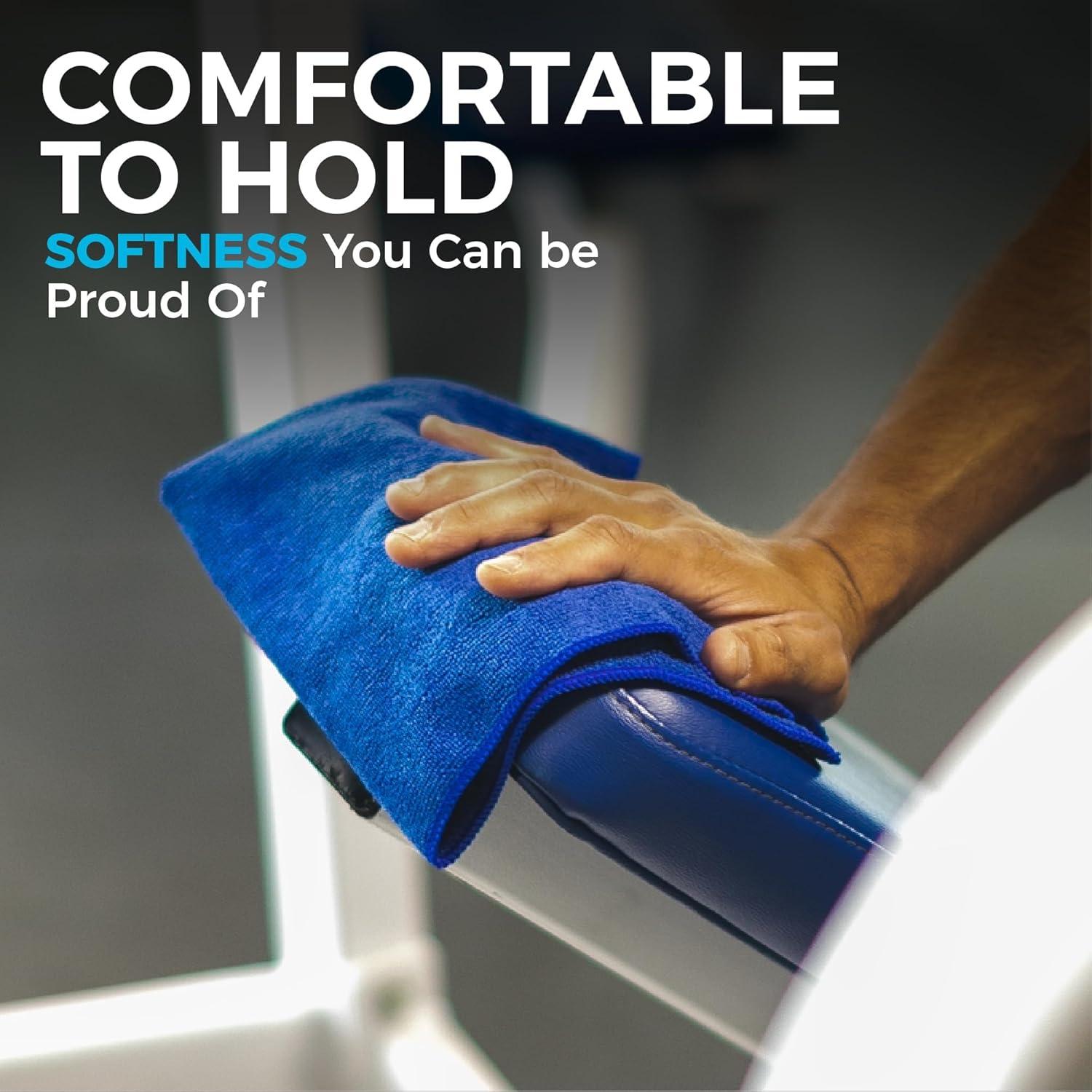 imageThe Rag Company  AllPurpose Microfiber Terry Cleaning Towels  Commercial Grade Highly Absorbent LintFree StreakFree Kitchens Bathrooms Offices 300gsm 16in x 16in Pink 12PackRed  Grey  Black