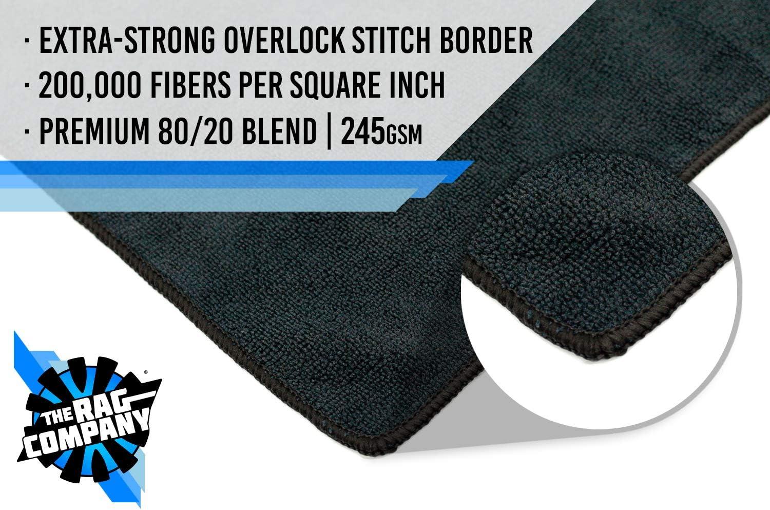 imageThe Rag Company  AllPurpose Microfiber Terry Cleaning Towels  Commercial Grade Highly Absorbent LintFree StreakFree Kitchens Bathrooms Offices 300gsm 16in x 16in Pink 12PackMidnight