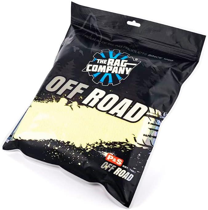 imageThe Rag Company  Off Road  The Trail Boss Pack  OffRoad Vehicle Interior Microfiber Detailing Towels Safe on Plastic Dashboards Gauges and Screens Edgeless 245gsm 16in x 16in Yellow5Pack