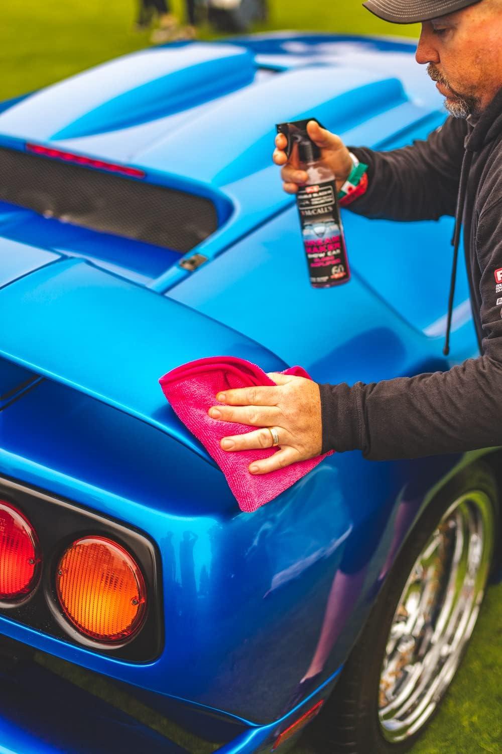 imageThe Rag Company  Premium FTW Microfiber Cleaning Towels for Glass Windows Mirrors Polished Surfaces  StreakFree Scratchless 16quot x16 Orange 3PackPink