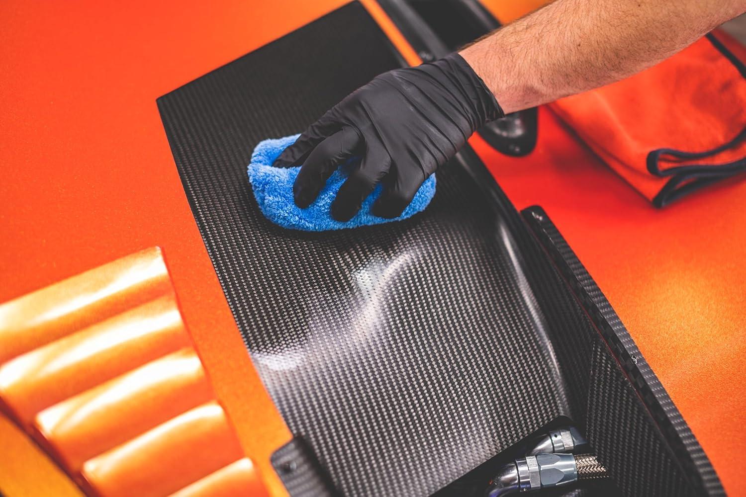 imageThe Rag Company  Ultra Premium Korean Eagle Microfiber Detailing Applicator Sponge  Versatile Detailing Tool Extra Absorbent Able to Withstand Numerous Uses 3in x 5in Blue 2Pack