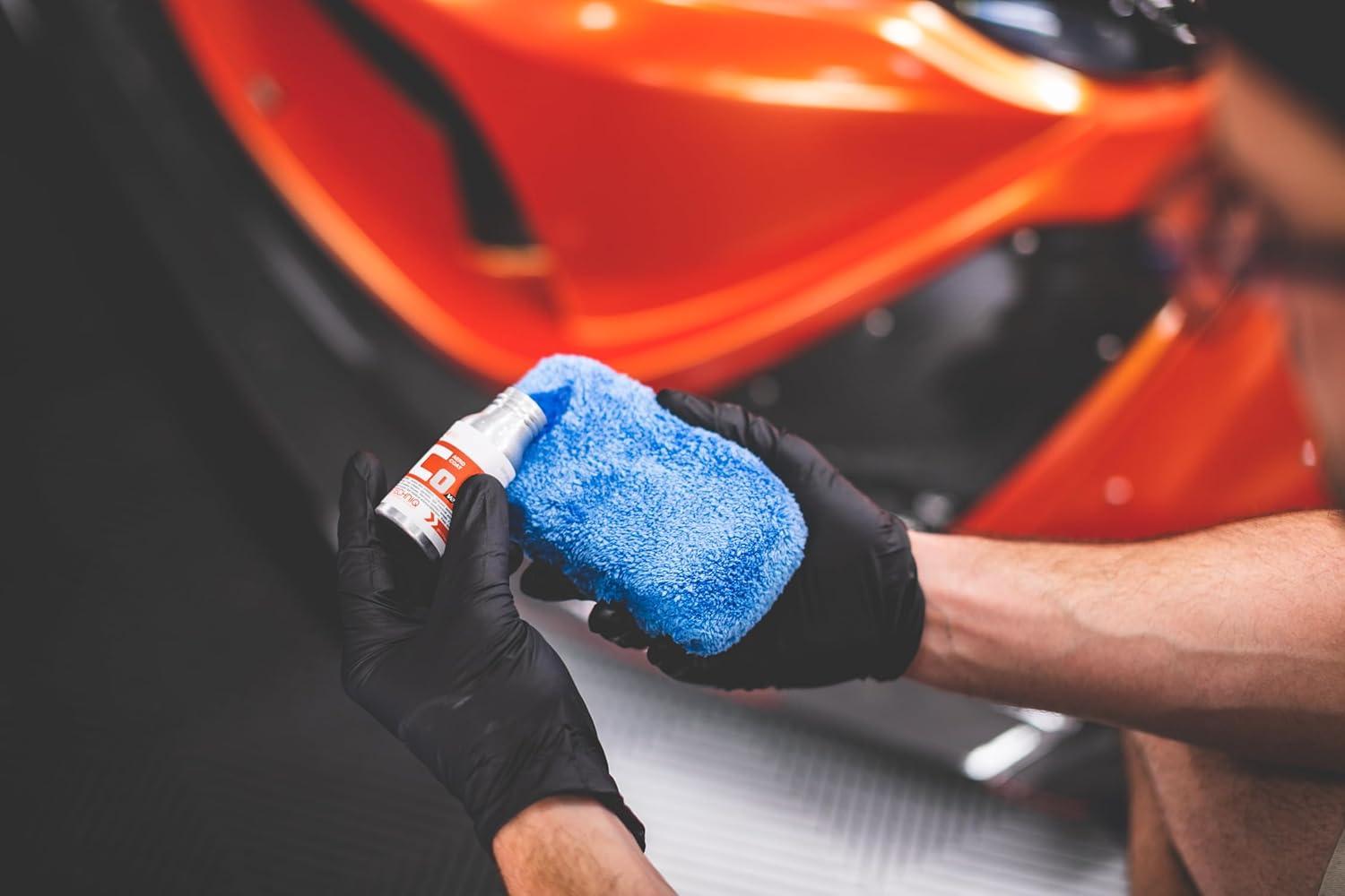 imageThe Rag Company  Ultra Premium Korean Eagle Microfiber Detailing Applicator Sponge  Versatile Detailing Tool Extra Absorbent Able to Withstand Numerous Uses 3in x 5in Blue 2Pack