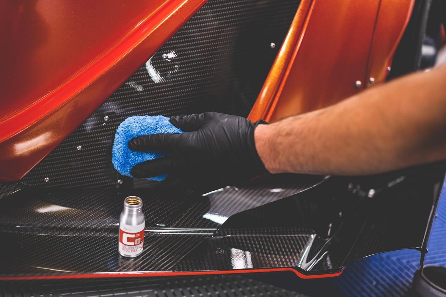 imageThe Rag Company  Ultra Premium Korean Eagle Microfiber Detailing Applicator Sponge  Versatile Detailing Tool Extra Absorbent Able to Withstand Numerous Uses 3in x 5in Blue 2Pack