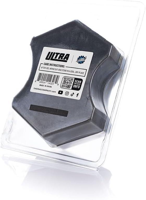 imageThe Rag Company  Ultra Safe Sponge  Latest Foam Technology Safe for All Types of Paint and Wheel Finishes  EasytoHold Ergonomic Grip for Wash Bucket and Rinseless Washing  Dark Grey