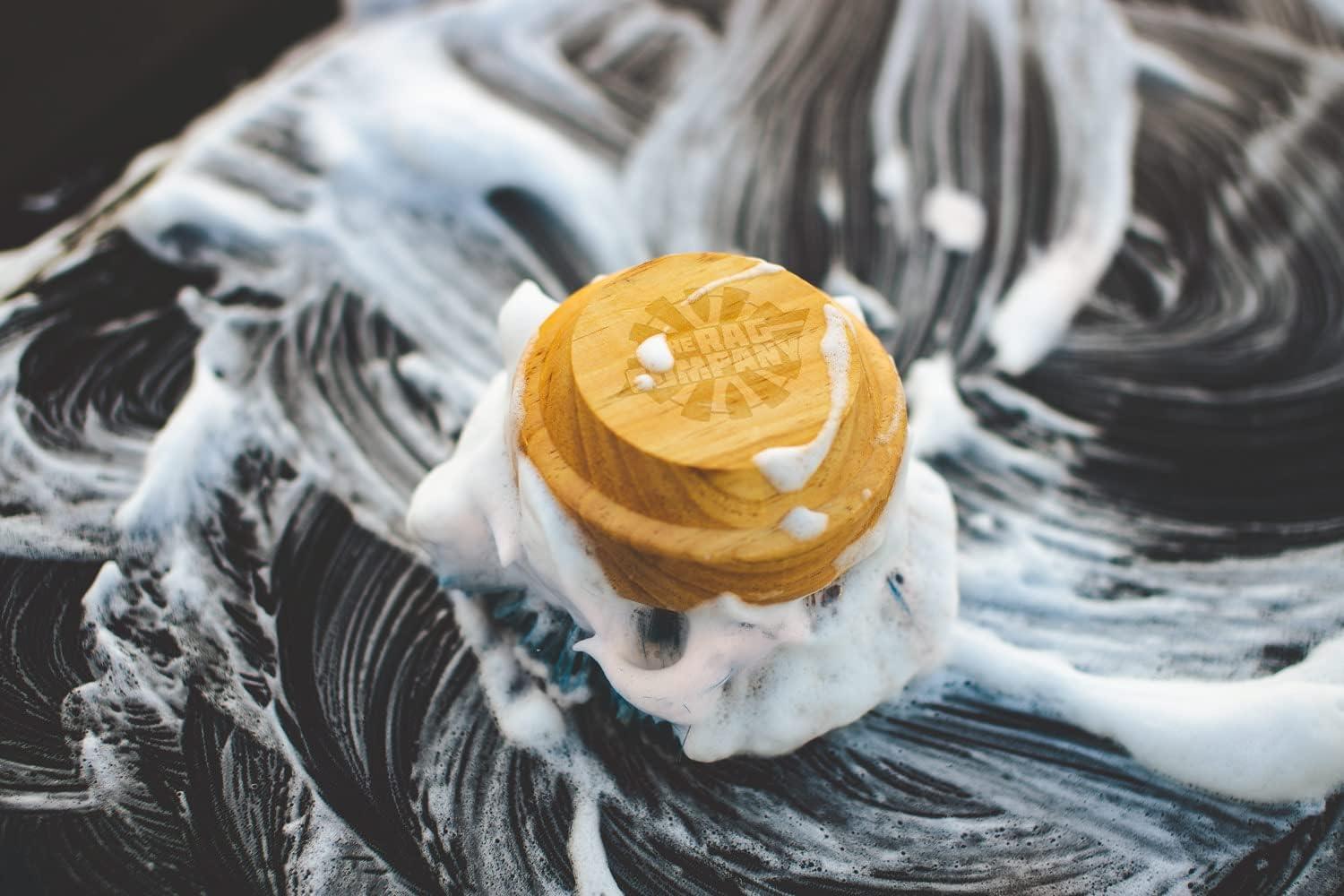 imageThe Rag Company  Ultra Utility Brush  Car Wash Brush  Soft Nylon Bristles Perfect as an Interior Wheel or Tire Rim Cleaner  Sturdy and Effective Grip for All Detailing Purposes