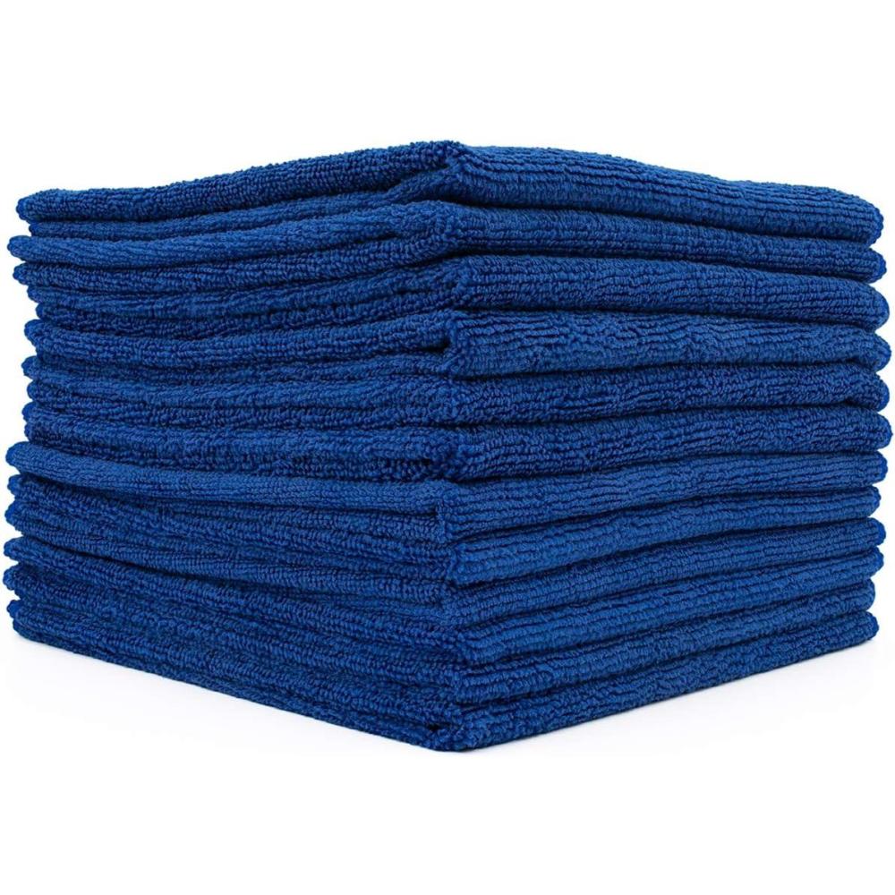 imageThe Rag Company  AllPurpose Microfiber Terry Cleaning Towels  Commercial Grade Highly Absorbent LintFree StreakFree Kitchens Bathrooms Offices 300gsm 16in x 16in Pink 12PackRoyal Blue