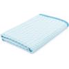 The Rag Company – Dry Me A River – Professional Korean 70/30 Blend, Microfiber Waffle-Weave, Drying & Detailing Towels, Soft Suede Edges, 390gsm, 16in x 24in, Light Blue (3-Pack)(Light Blue)