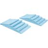 The Rag Company – Edgeless 300 – Microfiber Detailing Towels, Perfect for Removing Polishes, Sealants, and Glaze; Great for Interior Cleaning and Dirty Jobs; 300GSM, 16in x 16in, Light Blue (10-Pack)(Light Blue)