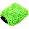 The Rag Company – Premium Chenille Microfiber Knobby Wash Mitts – Perfect for Car Washing and Detailing; Scratch-Free, Lint-Free, Double-Sided, Plush, and Absorbent; Lime Green + Blue (2-Pack)(Lime Green)