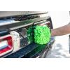 The Rag Company – Premium Chenille Microfiber Knobby Wash Mitts – Perfect for Car Washing and Detailing; Scratch-Free, Lint-Free, Double-Sided, Plush, and Absorbent; Lime Green + Blue (2-Pack)(Lime Green)
