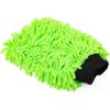The Rag Company – Premium Chenille Microfiber Knobby Wash Mitts – Perfect for Car Washing and Detailing; Scratch-Free, Lint-Free, Double-Sided, Plush, and Absorbent; Lime Green + Blue (2-Pack)(Lime Green + Blue)