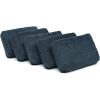 The Rag Company – Premium Grade Microfiber Detailing Applicator Sponges – Versatile Detailing Tool, Extra Absorbent, Able to Withstand Numerous Uses, 3in x 5in, Black (6-Pack)