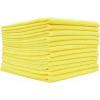 The Rag Company – All-Purpose Microfiber Terry Cleaning Towels – Commercial Grade, Highly Absorbent, Lint-Free, Streak-Free, Kitchens, Bathrooms, Offices, 300gsm, 16in x 16in, Pink (12-Pack)(Yellow)