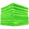 The Rag Company – Creature Edgeless Auto Detailing Towels (10-Pack) Professional 70/30 Blend, Dual-Pile Plush Microfiber, Buffing & Polishing, 420gsm, 16in x 16in, Lime Green(Lime Green)