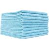 The Rag Company – Edgeless 300 – Microfiber Detailing Towels, Perfect for Removing Polishes, Sealants, and Glaze; Great for Interior Cleaning and Dirty Jobs; 300GSM, 16in x 16in, Light Blue (10-Pack)(Light Blue)