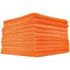 The Rag Company – Edgeless 365 Microfiber Towels (10-Pack) Premium 70/30 Blend, Professional Polishing, Wax Removal, Auto Detailing, 365gsm, 16in x 16in, Gold(Orange)