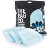imageThe Rag Company  Premium FTW Microfiber Cleaning Towels for Glass Windows Mirrors Polished Surfaces  StreakFree Scratchless 16quot x16 Orange 3PackLight Blue