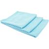 The Rag Company – Standard Waffle Weave Microfiber Towels (2-Pack) Detailing, Window, Glass and Drying, Wax & Polish, Lint-Free, Streak-Free, 370gsm, 16in x 24in, Royal Blue(Light Blue)