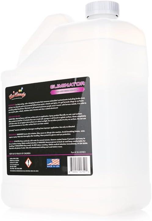 imageEliminator  Iron and Decon Remover pHneutral formula Safe on All Exterior Surfaces and Wheel Types  32 oz128 Fl Oz Pack of 1