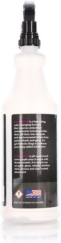 imageEliminator  Iron and Decon Remover pHneutral formula Safe on All Exterior Surfaces and Wheel Types  32 oz32 Fl Oz Pack of 1