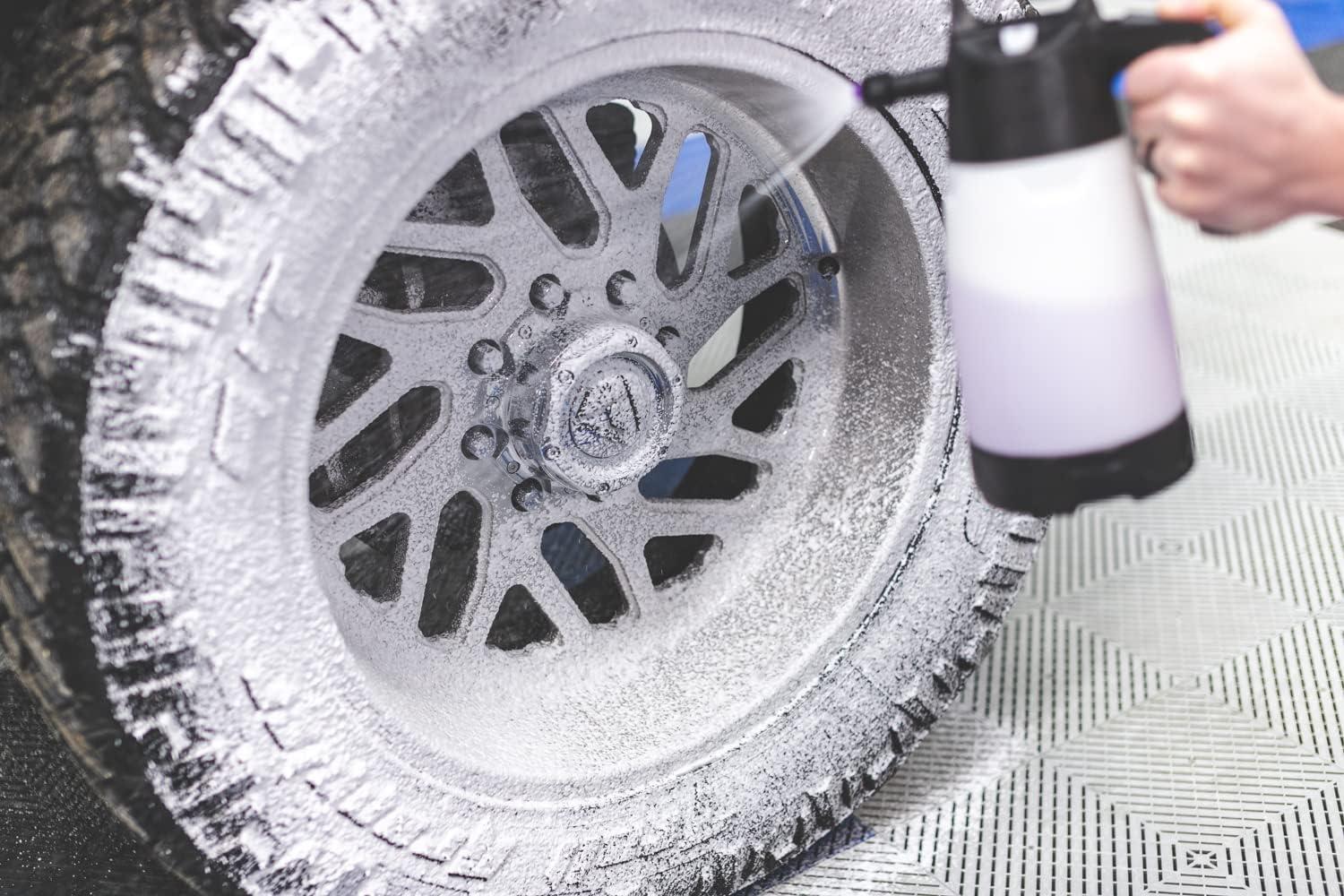 imageGoizper Group iK Sprayers Foam Pro 2 Plus Sprayer Pump Spray Foamer with Schrader Valve Professional Car Wash ampamp Detailing DryWet Foam Pressure Release Safety Valve PVC Hoses 125 Liters