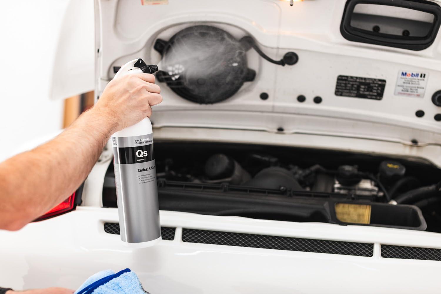 imageKOCHCHEMIE Quick ampamp Shine Allround Finish Spray Cleans Maintains and Preserves All Smooth and Painted Surfaces Ideal for Quick Finishing and Showroom Exhibition Use 500 milliliters34 Fl Oz Pack of 1