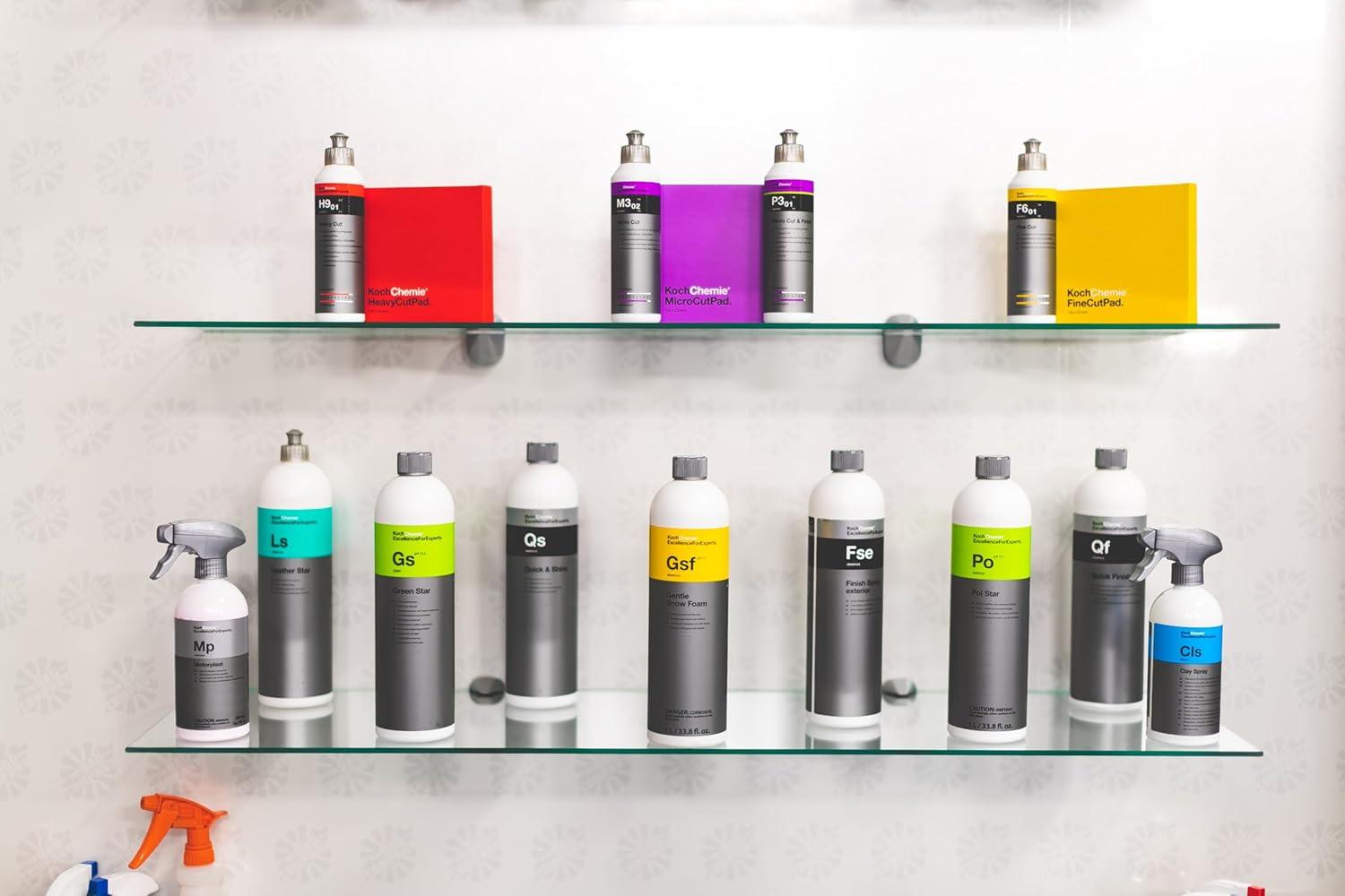 imageKochChemie Micro Cut ampamp Finish Polishing Compound with Carnauba Wax Permanent Removal of Holograms Fine Scratches ampamp Sanding Marks Long Term Sealing NonFugitive Silicones 250 milliliters1 Liter