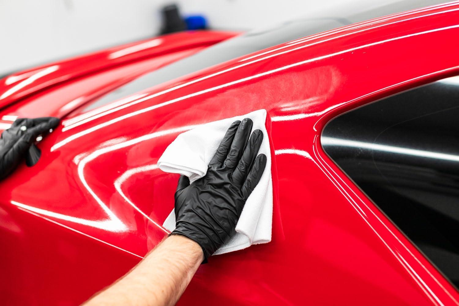 imageThe Rag Company Rip N Rag MultiPurpose Reusable Microfiber Towels for Home Office Garage RV and More 80 Count Roll Premium 7030 Blend 200gsmWhite