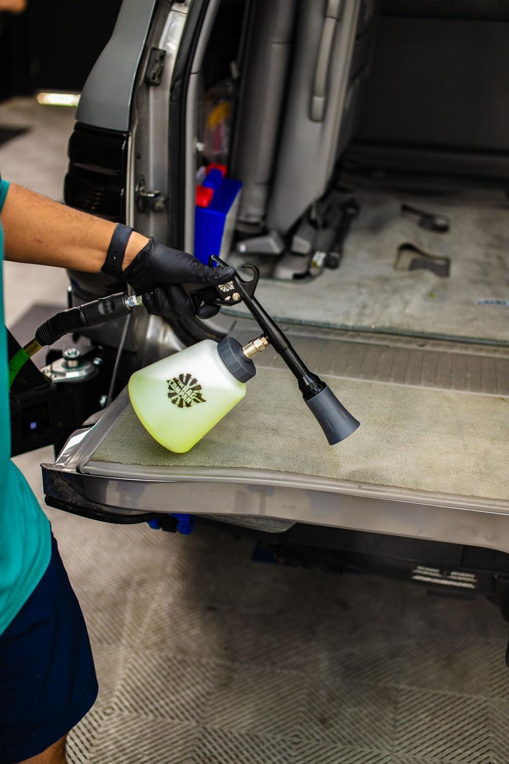 imageThe Rag Company Ultra AIR Blaster Plus Deep Clean Interior Detailing Tool Air and Liquid Combo Durable Metal Design Trigger Operated Black