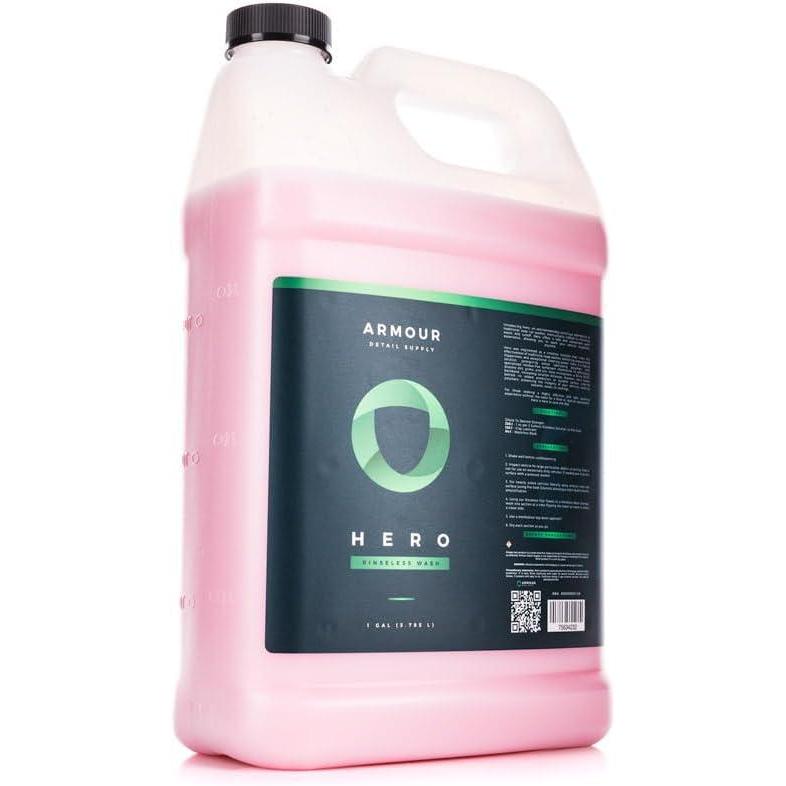 imageArmour Detail Supply HERO Rinseless Car Wash  EcoFriendly Alternative to Soap Car Washes Safe on all Vehicles Deep Cleaning  16 Oz128 Fl Oz Pack of 1
