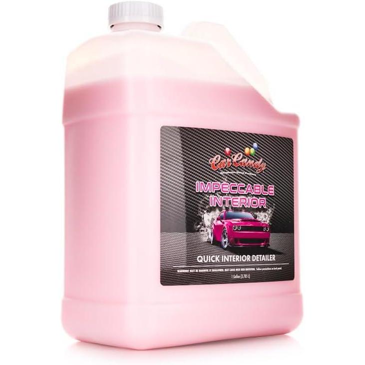 imageImpeccable Interior  Quick Detailing Spray for Automotive interiors Safe on Plastics Vinly Rubber Upholstery and Leather Surfaces NonGreasy NoResidue Formula  32 oz128 Fl Oz Pack of 1