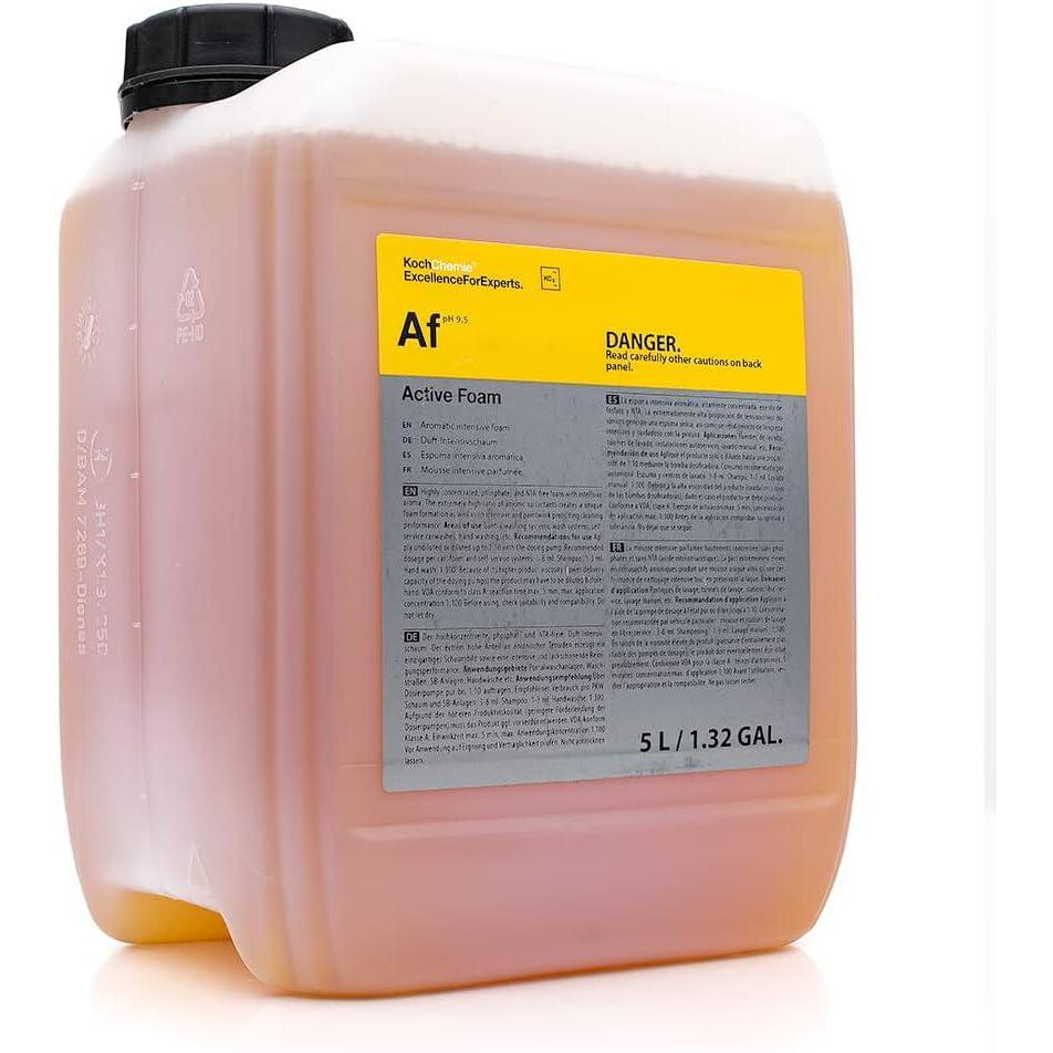 imageKOCHCHEMIE  Active Foam  Phosphate and NTA Free Paintwork Protective Unique Foam Formulation Long Lasting Sandalwood Aroma 5 Liters5 Liter
