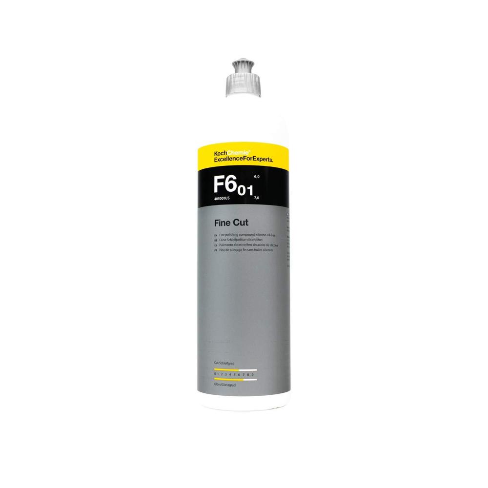 imageKOCHCHEMIE Fine Cut Polishing Compound  SiliconeOilFree Designed for All Paint Types for Removing Medium to Heavy Defects Scratches and Sanding Marks Up to 2500 Grade 250 milliliters1 Liter