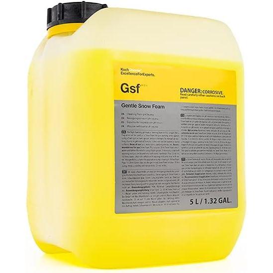 imageKOCHCHEMIE Gentle Snow Foam  pH Neutral PreCleaning Works With Foam Cannons ampamp Sprayers Manual Washing Safe on Wax ampamp Sealed Surfaces Cherry Fragrance 5 Liters169 Fl Oz Pack of 1