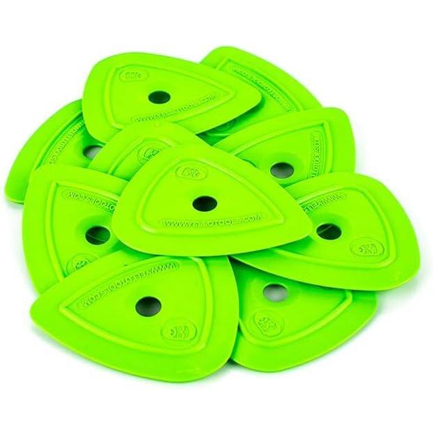 imageYelloTools  YELLo Plek Multicolored Variety Pack  Pack of 6Green