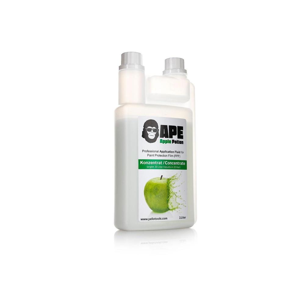 imageYellotools  APE Apple Potion  Application Fluid for Optimal AutoWrap PPF Installation  1 LiterGreen