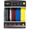 The Rag Company – Buff and Shine Reflection Artist Complete 5″ Buffing Kit – Combination of Five Pads, URO line, Easy to Use Combo(6in.)