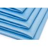 The Rag Company – Diamond Weave Glass & Window – Detailing Towels to Polish Mirrors & Chrome, Snakeskin Like Texture, Lint-Free, Streak-Free, 280gsm, 16in. x 16in, Blue (6-Pack)(Light Blue)
