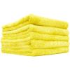 The Rag Company – Eagle Edgeless 350 (5-Pack) Professional Korean 70/30 Blend Super Plush Microfiber Detailing Towels, 350GSM, 16in x 16in, Lavender(Yellow)