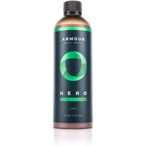 Armour Detail Supply HERO Rinseless Car Wash – Eco-Friendly Alternative to Soap Car Washes, Safe on all Vehicles, Deep Cleaning – 16 Oz(16 Fl Oz (Pack of 1))