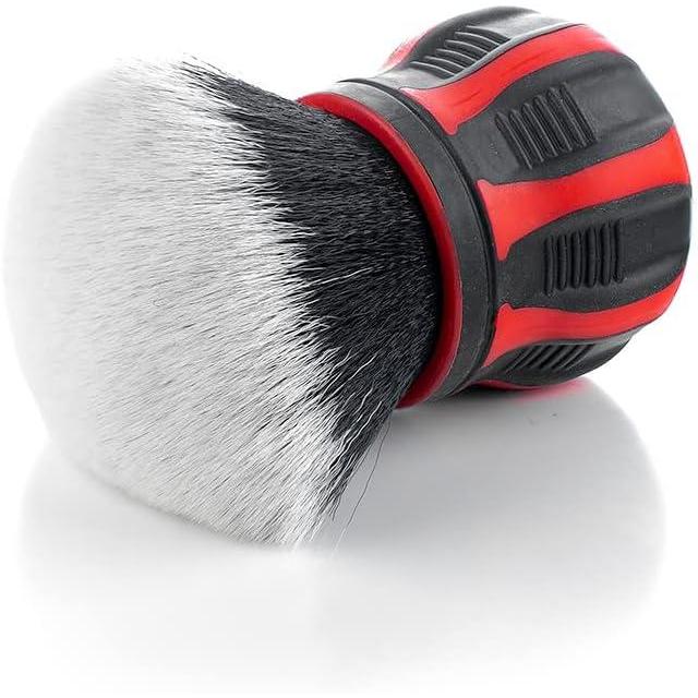 imageDetail Factory  Curveball XL Synthetic Brush  Ultra Soft Bristles Comes with Storage Rack Covers Large Area Inside or Outside Vehicles  RedRed