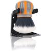 Detail Factory – Curveball XL Synthetic Brush – Ultra Soft Bristles, Comes with Storage Rack, Covers Large Area Inside or Outside Vehicles – Red(Orange)