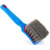 Detail Factory – ProGrip Tire Brush – Ergonomic ProGrip Handle, Stiff Synthetic Bristles, Ergonomic Design, Clean Your Tires with Ease – Grey(Pink/Blue)