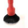 Detail Factory – Synthetic Detailing Brush – Ultra-Soft Bristles, Comfortable Grip and Scratch-Free Cleaning for Exterior, Interior, Emblems, Badges, and Instrument/Guage Panels. (Red, Long)(Red)