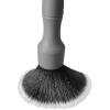 Detail Factory – Synthetic Detailing Brush – Ultra-Soft Bristles, Comfortable Grip and Scratch-Free Cleaning for Exterior, Interior, Emblems, Badges, and Instrument/Guage Panels. (Red, Long)(Gray)