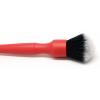 Detail Factory – Synthetic Detailing Brush – Ultra-Soft Bristles, Comfortable Grip and Scratch-Free Cleaning for Exterior, Interior, Emblems, Badges, and Instrument/Guage Panels. (Red, Long)(Red)