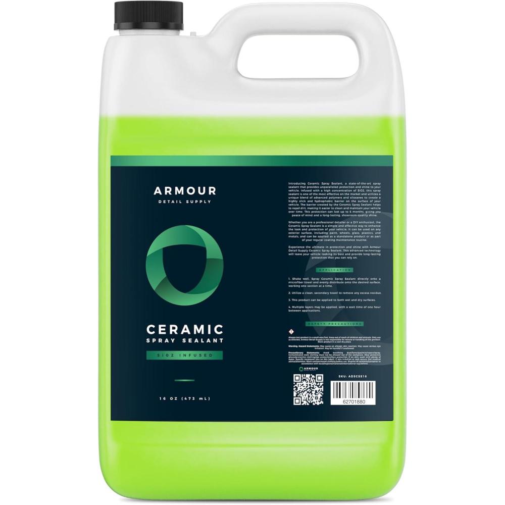 imageArmour Detail Supply Ceramic Spray Sealant Coating  Superior Automotive Protection Safe on all Vehicles Ultra Hydrophobic128 Fl Oz Pack of 1
